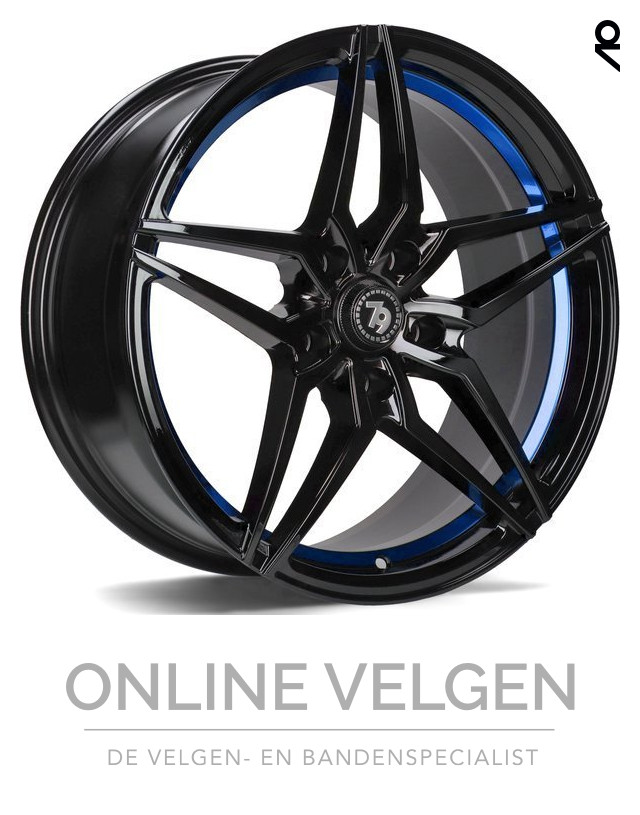GLOSS BLACK BLUE BARREL