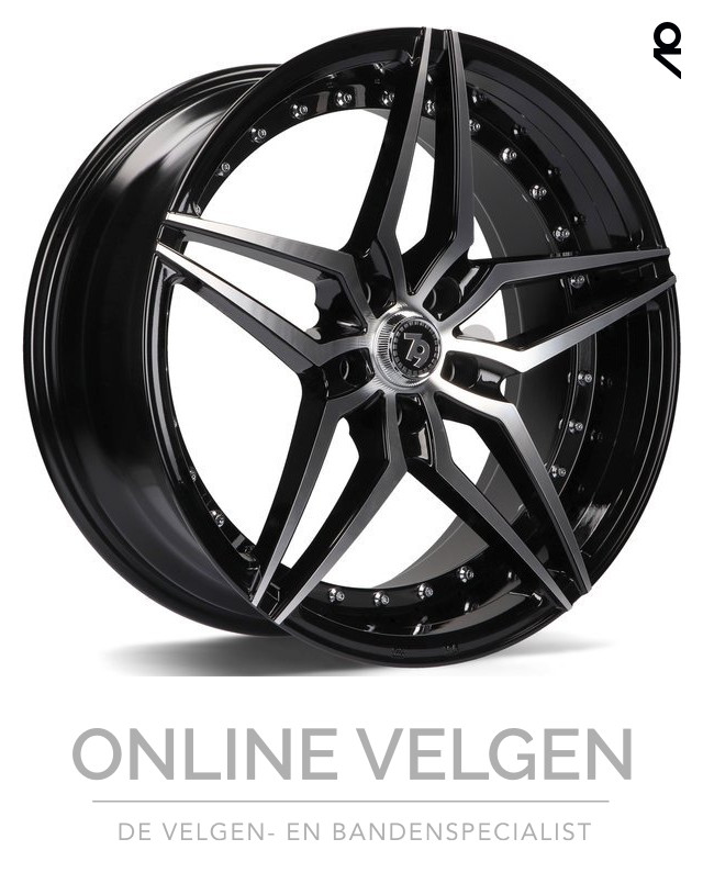GLOSS BLACK POLISHED FACE