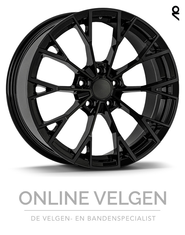 Velg Evolution AGT283 Zwart Glans