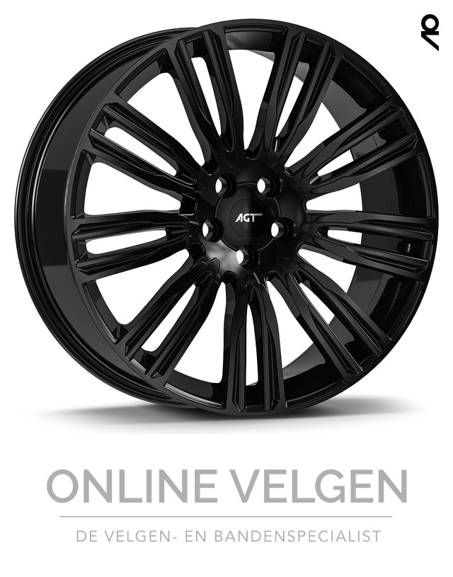 Velg Evolution AGT188 Zwart Glans