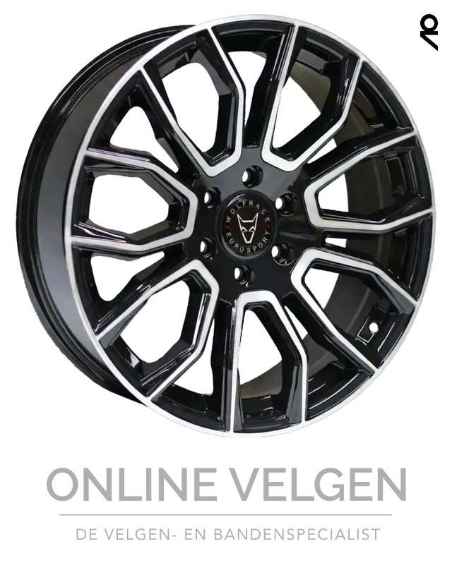 Gloss Black Polished Face